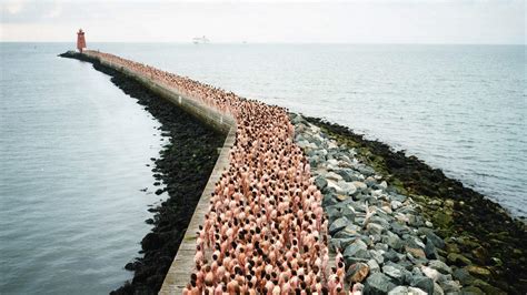 show me a picture of somebody naked|The Naked World of Spencer Tunick